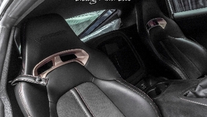 Black Leather / Alcantara - Red StitchingInterior image