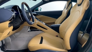 Beige Leather - Blu StitchingInterior image