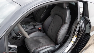 Black Alcantara - Red StitchingInterior image