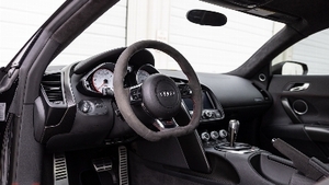 Black Alcantara - Red StitchingInterior image