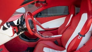Red / White LeatherInterior image