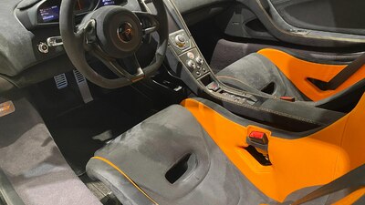 Orange / Black AlcantaraInterior image