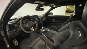 Black Alcantara / Leather - White StitchingInterior image