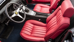 Burgundy LeatherInterior image