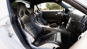 Black Leather - Red StitchingInterior image