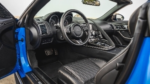 Black Leather - Ivory StitchingInterior image