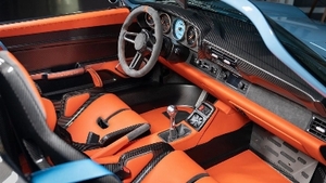 Mandarin Orange LeatherInterior image