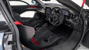 Black Alcantara / Red AccentsInterior image