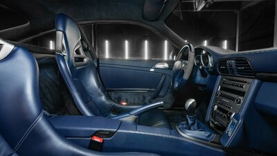 Blue LeatherInterior image