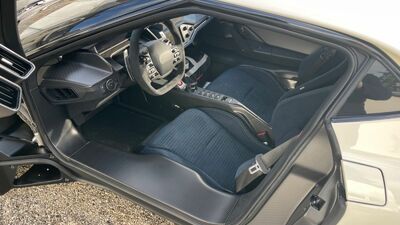 Lightspeed Blue & Black Alcantara - Silver StitchingInterior image