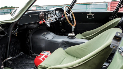 Aston Martin Racing Green ClothInterior image