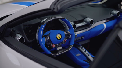 Novitec Blue Amon / Nero Leather - Novitec Blue Amon Stitching / Snow White PipingInterior image