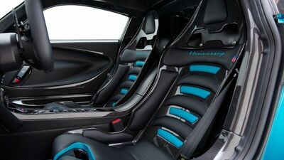 Black / Teal LeatherInterior image