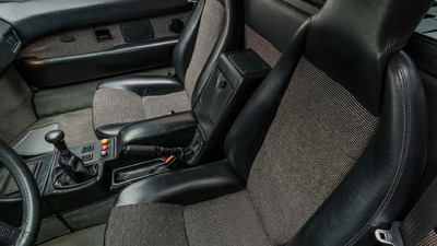 Black Leather / Grey ClothInterior image
