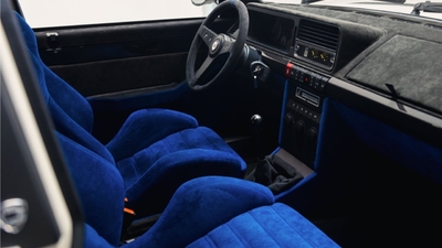 Alcantara Blue 7586Interior image
