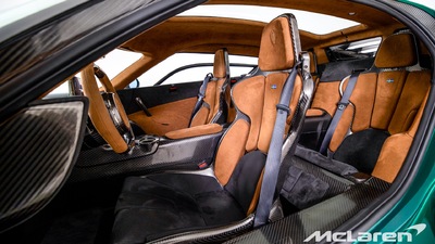 Saddle Brown leather - Brown StitchingInterior image
