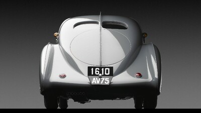 ECR - Bugatti Type 57 Atlantic Coupé details