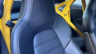 Black Leather - Yellow StitchingInterior image