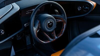 Black / Orange LeatherInterior image