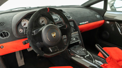 Black / Orange AlcantaraInterior image