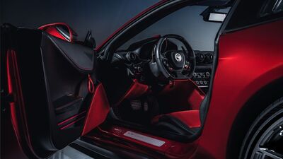 Stratosphere Red / Black LeatherInterior image