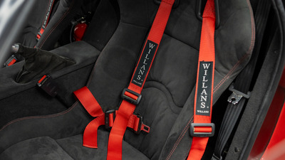 Black Alcantara - Red StitchingInterior image