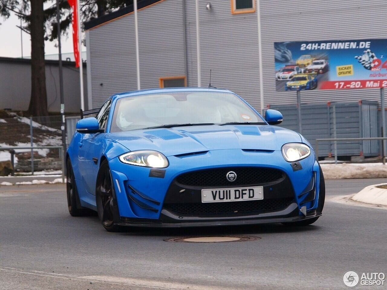 jaguar xkr s gt blue