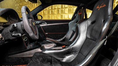 Black Alcantara - Red StitchingInterior image