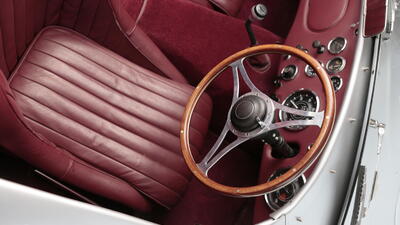 Dark Red LeatherInterior image