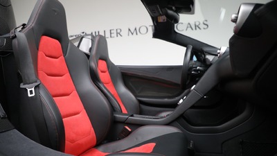 Carbon Black / Red AlcantaraInterior image