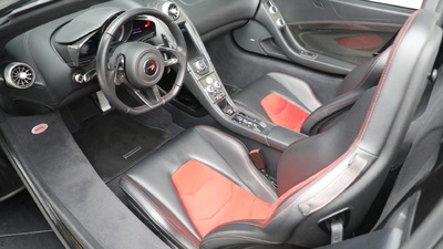 Carbon Black / Red AlcantaraInterior image