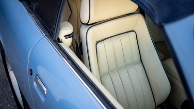 Magnolia Leather - Dark Blue PipingInterior image