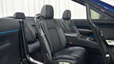 Black / Morpheus Blue LeatherInterior image