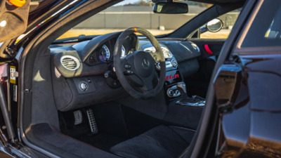 Black Alcantara - Red StitchingInterior image