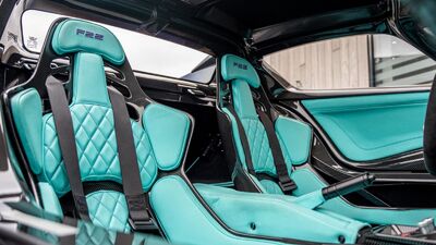 Tiffany Blue LeatherInterior image