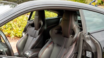 Warm Charcoal Leather - Red Stitching / PipingInterior image