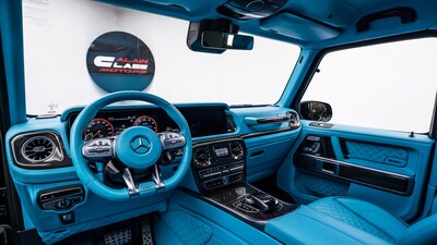 Shark Blue LeatherInterior image