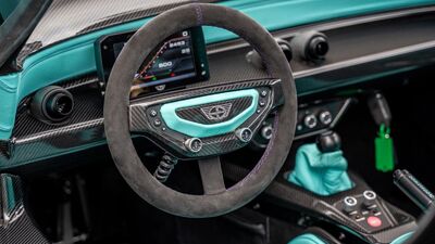 Tiffany Blue LeatherInterior image