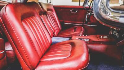 Bright Red LeatherInterior image