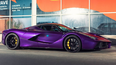 laferrari purple