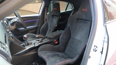Black Alcantara - Red StitchingInterior image